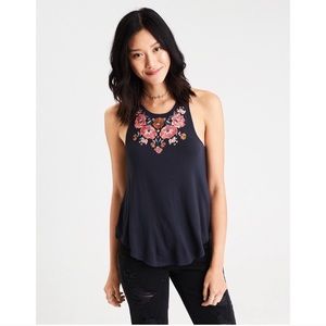 Soft n Sexy American Eagle Embroidered Tank